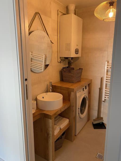 Precioso Apartamento Con Terraza Y Piscina En Portonovo-Sanxenxo Eksteriør billede