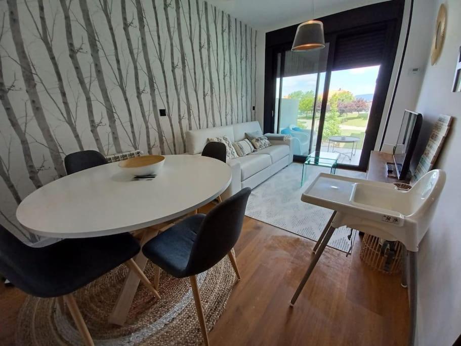 Precioso Apartamento Con Terraza Y Piscina En Portonovo-Sanxenxo Eksteriør billede