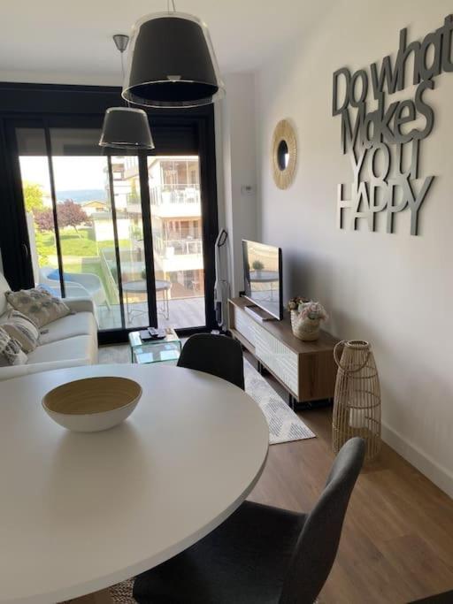 Precioso Apartamento Con Terraza Y Piscina En Portonovo-Sanxenxo Eksteriør billede