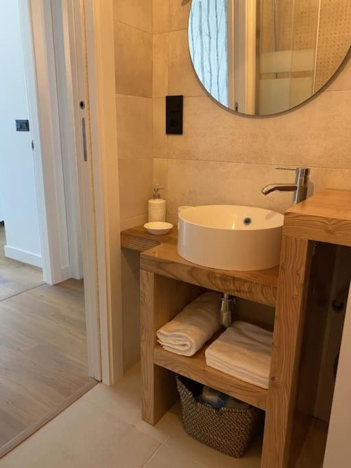 Precioso Apartamento Con Terraza Y Piscina En Portonovo-Sanxenxo Eksteriør billede