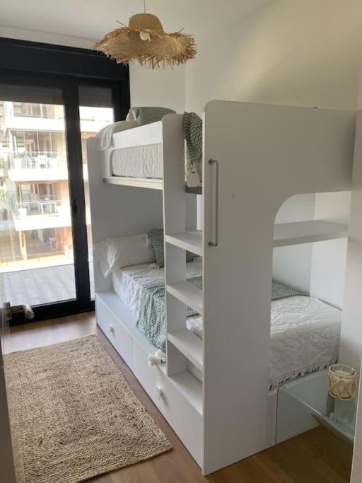Precioso Apartamento Con Terraza Y Piscina En Portonovo-Sanxenxo Eksteriør billede